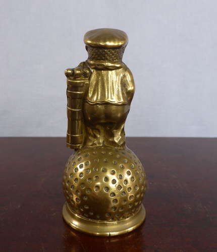 Brass golf caddy bell