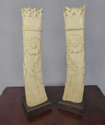 WW1 German POW bone carvings