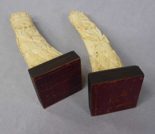 WW1 German POW bone carvings