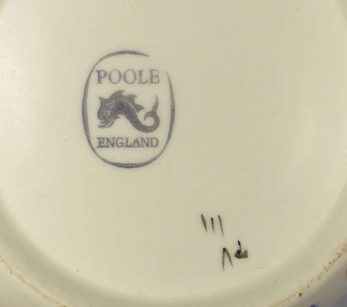 1950s Poole Freeform Burst Vase