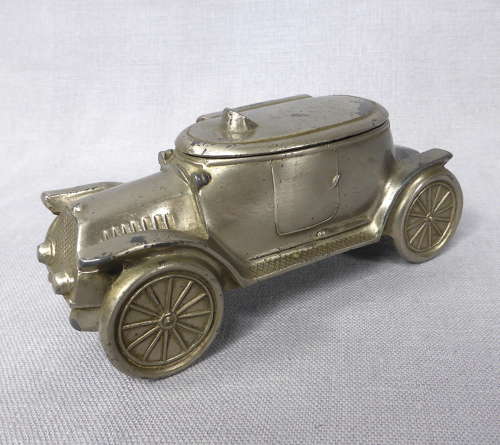 Early Automobile Inkwell