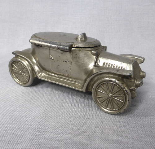 Early Automobile Inkwell