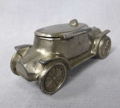 Early Automobile Inkwell