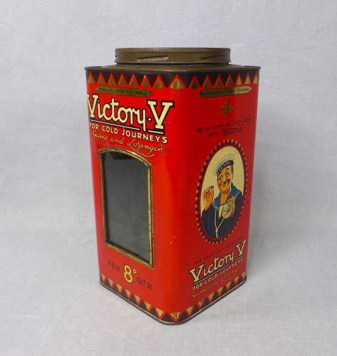 Victory-V Shop Counter Tin
