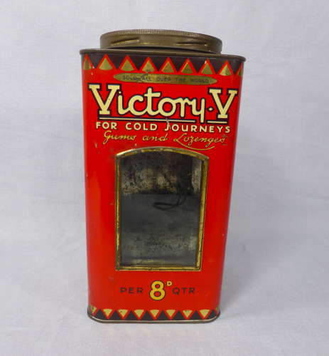 Victory-V Shop Counter Tin