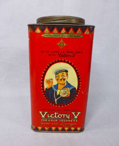 Victory-V Shop Counter Tin