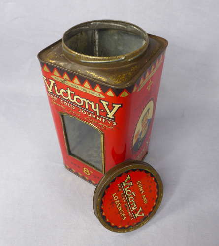 Victory-V Shop Counter Tin