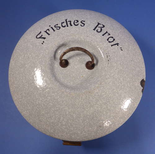 German enamelware bread box