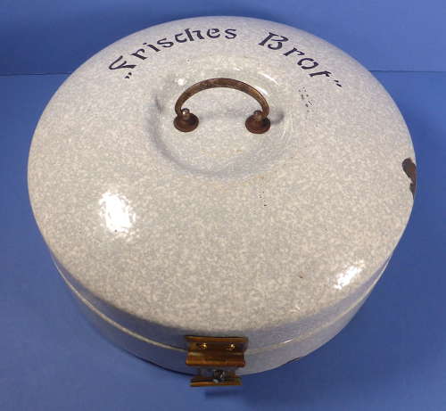 German enamelware bread box