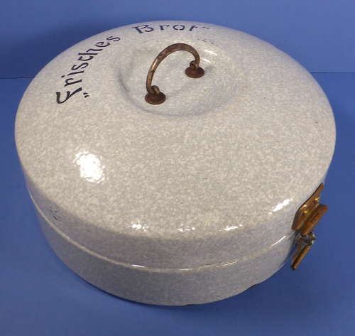 German enamelware bread box