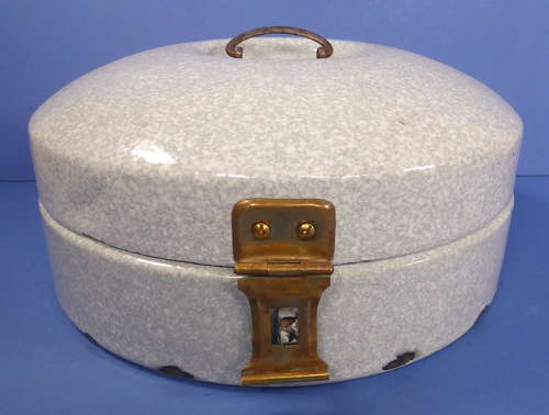 German enamelware bread box