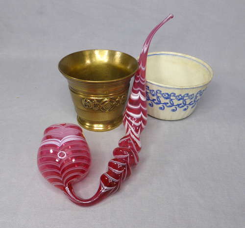 Victorian glass pipe frigger