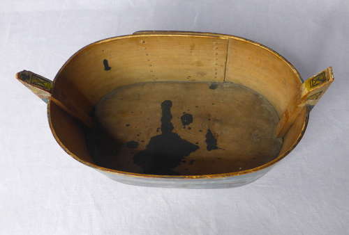 Norwegian folk art Os bentwood box 1885