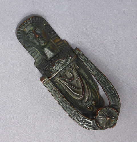 19th Century Egyptian Revival Bronze Sphinx Door Knocker