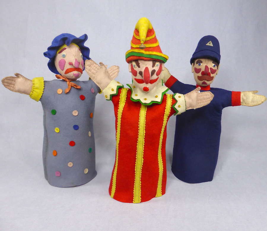 Punch & Judy Hand Puppets