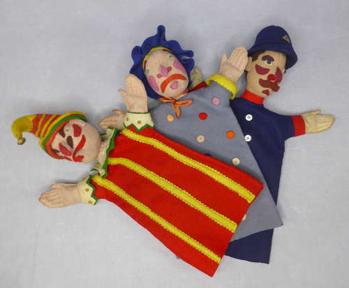 Punch & Judy Hand Puppets