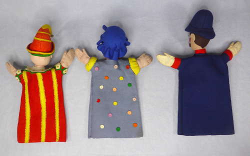 Punch & Judy Hand Puppets