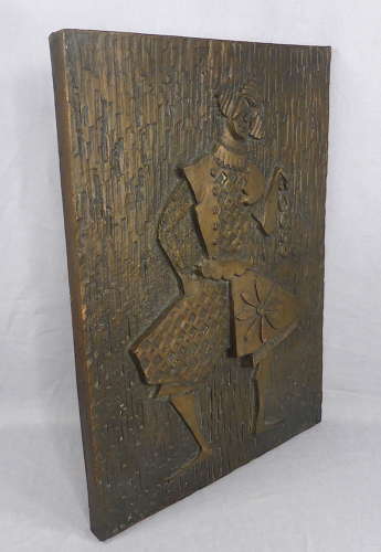 Unusual 1960s Clown Wall Art