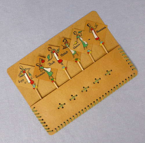Set of 1930s Sandwich Markers