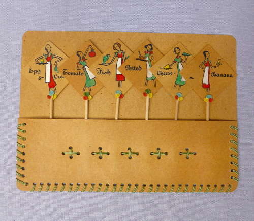 Set of 1930s Sandwich Markers