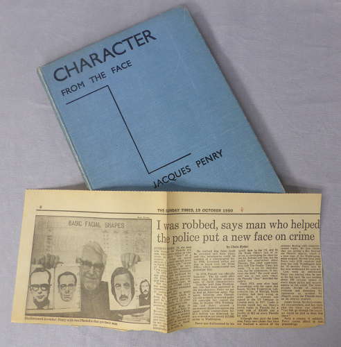 Rare 1930s Physogs Photo-fit Game