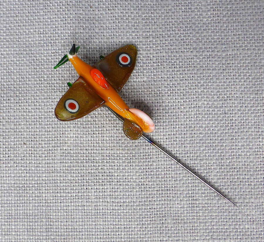 Unusual Spitfire Stickpin