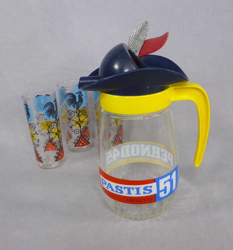 Pernod Pastis Jug with Hat