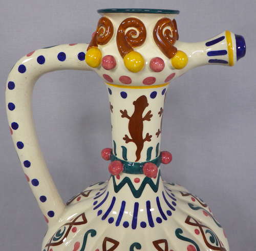 Unusual Zsolnay Ewer