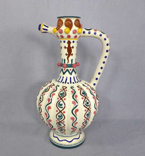 Unusual Zsolnay Ewer