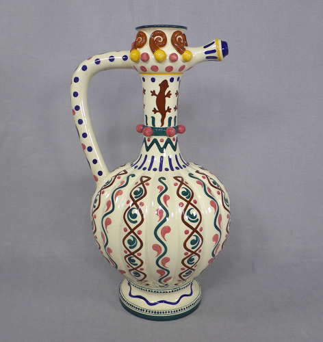 Unusual Zsolnay Ewer