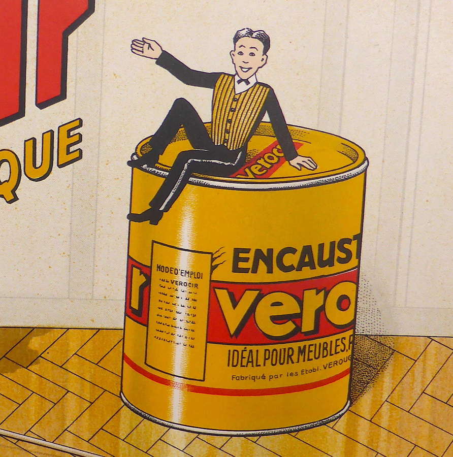 Verocir Polish Dutch advertising sign