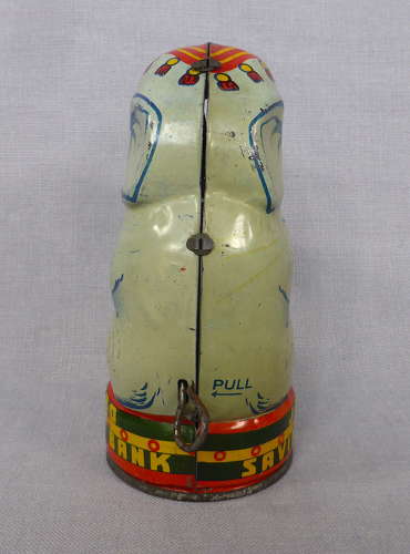 Tinplate Elephant Moneybox