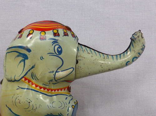 Tinplate Elephant Moneybox