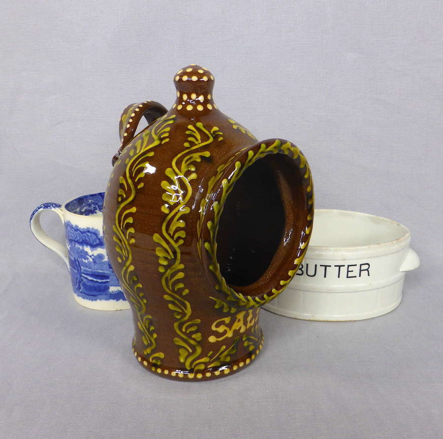 Slipware Salt Pig by Paul Young