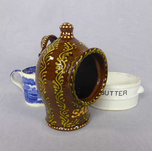 Slipware Salt Pig by Paul Young