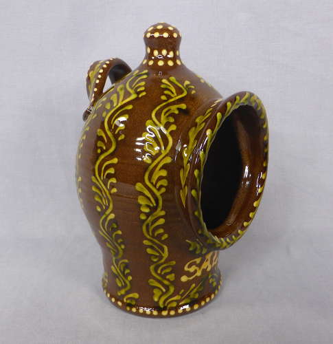 Slipware Salt Pig by Paul Young