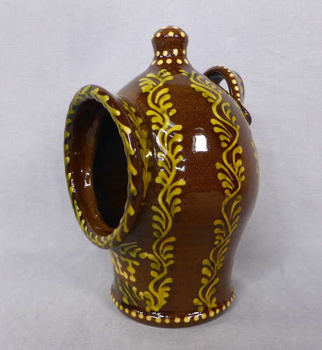 Slipware Salt Pig by Paul Young