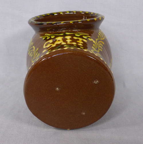 Slipware Salt Pig by Paul Young
