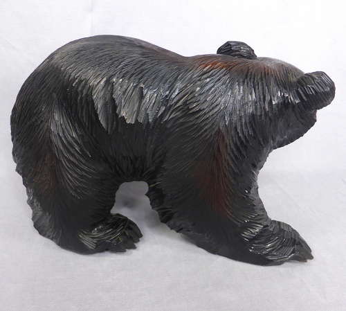 Large Japanese Ainu Carved Bear