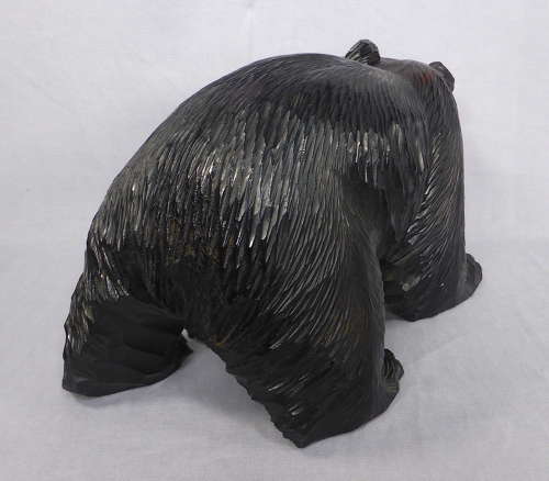 Large Japanese Ainu Carved Bear