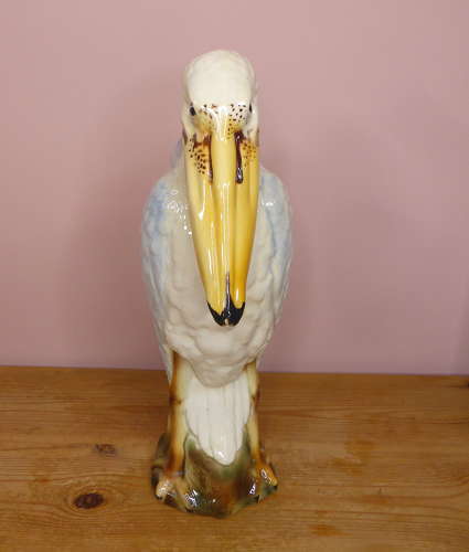 Rare St Clément Marabout Stork Absinthe Pitcher