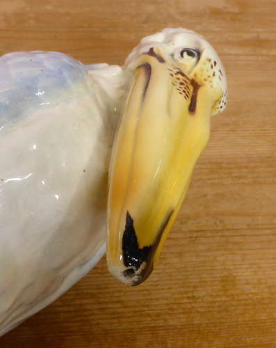 Rare St Clément Marabout Stork Absinthe Pitcher