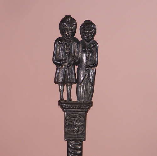 Set of Pewter Wedding Spoons