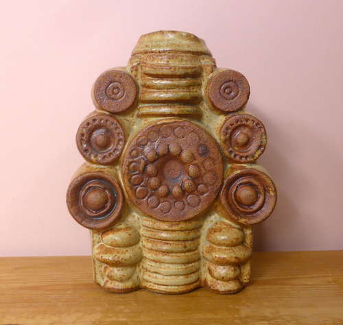 1960s Bernard Rooke Brutalist Vase