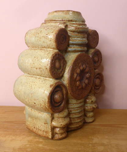 1960s Bernard Rooke Brutalist Vase