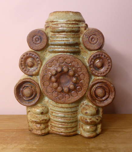 1960s Bernard Rooke Brutalist Vase