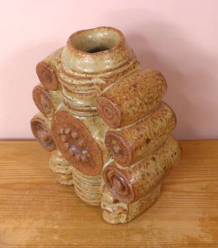 1960s Bernard Rooke Brutalist Vase