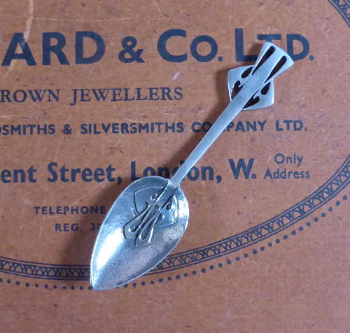 Archibald Knox Liberty Pewter Spoon
