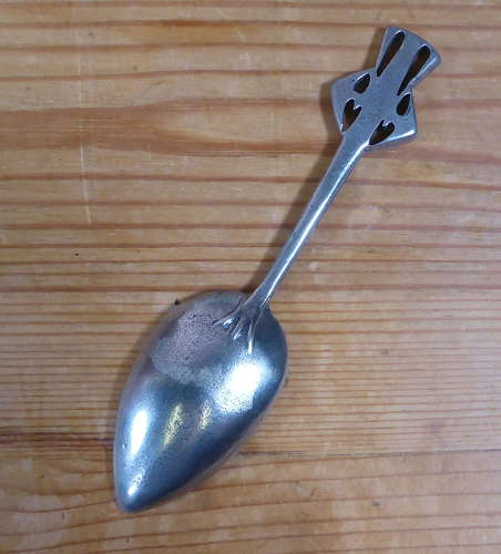 Archibald Knox Liberty Pewter Spoon