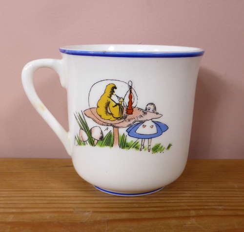 Vintage Alice in Wonderland Cup & Saucer
